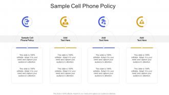 Sample Cell Phone Policy In Powerpoint And Google Slides Cpb