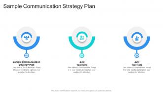 Sample Communication Strategy Plan In Powerpoint And Google Slides Cpb