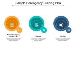 Sample contingency funding plan ppt powerpoint presentation inspiration files cpb