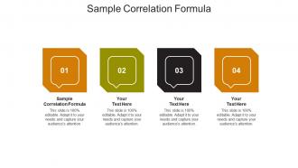 Sample correlation formula ppt powerpoint presentation professional example cpb
