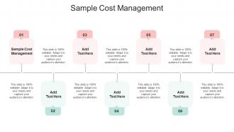 Sample Cost Management In Powerpoint And Google Slides Cpb