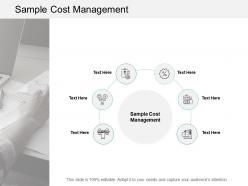 Sample cost management ppt powerpoint presentation summary shapes cpb