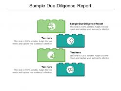 Sample due diligence report ppt powerpoint presentation pictures objects cpb