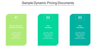 Sample dynamic pricing documents ppt powerpoint presentation layouts icons cpb
