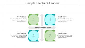 Sample feedback leaders ppt powerpoint presentation ideas maker cpb