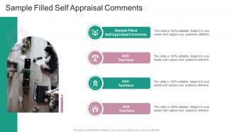 Sample Filled Self Appraisal Comments In Powerpoint And Google Slides Cpb