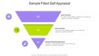 Sample Filled Self Appraisal In Powerpoint And Google Slides Cpb
