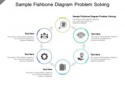 Sample fishbone diagram problem solving ppt powerpoint presentation icon cpb