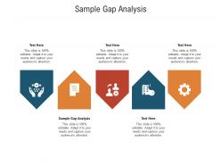 Sample gap analysis ppt powerpoint presentation gallery slides cpb
