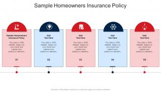 Sample Homeowners Insurance Policy In Powerpoint And Google Slides Cpb