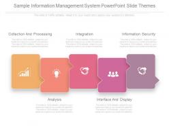 Sample information management system powerpoint slide themes