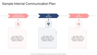 Sample Internal Communication Plan In Powerpoint And Google Slides Cpb