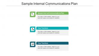 Sample internal communications plan ppt powerpoint presentation icon graphics tutorials cpb