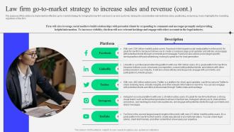 Sample Kirkland And Ellis Law Firm Law Firm Go To Market Strategy To Increase Sales And Revenue BP SS Graphical Downloadable