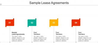 Sample Lease Agreements Ppt Powerpoint Presentation Portfolio Infographics Cpb
