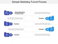 Sample marketing funnel process ppt powerpoint presentation ideas guide cpb
