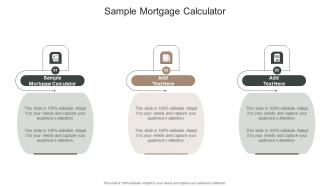 Sample Mortgage Calculator In Powerpoint And Google Slides Cpb