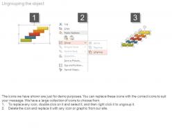 94850585 style hierarchy flowchart 5 piece powerpoint presentation diagram infographic slide