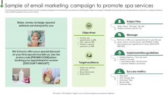 Sample Of Email Marketing Campaign To Strategic Plan To Enhance Digital Strategy SS V
