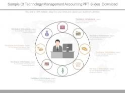 Sample of technology management accounting ppt slides download