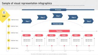 Sample Of Visual Representation Infographics Types Of Digital Media For Marketing MKT SS V