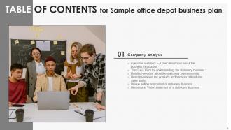 Sample Office Depot Business Plan Powerpoint Presentation Slides Attractive Impressive