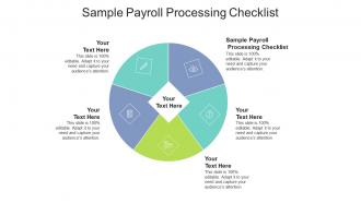 Sample payroll processing checklist ppt powerpoint presentation layouts ideas cpb