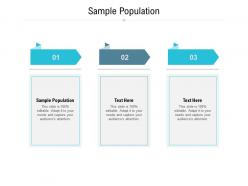 Sample population ppt powerpoint presentation show professional cpb
