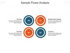 Sample power analysis ppt powerpoint presentation pictures outline cpb