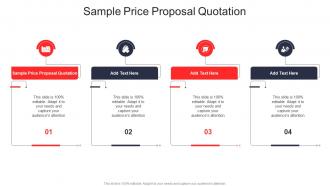 Sample Price Proposal Quotation In Powerpoint And Google Slides Cpb