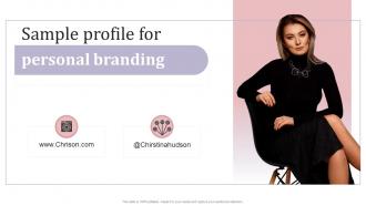 Sample Profile For Personal Branding