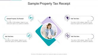 Sample Property Tax Receipt In Powerpoint And Google Slides Cpb