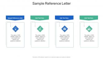 Sample Reference Letter In Powerpoint And Google Slides Cpb
