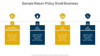 Sample Return Policy Small Business In Powerpoint And Google Slides Cpb