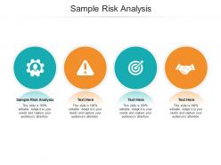 Sample risk analysis ppt powerpoint presentation outline show cpb