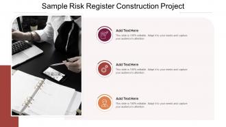 Sample Risk Register Construction Project In Powerpoint And Google Slides Cpb