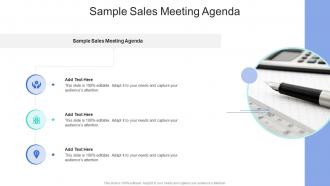 Sample Sales Meeting Agenda In Powerpoint And Google Slides Cpb