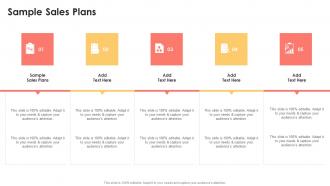 Sample Sales Plans In Powerpoint And Google Slides Cpb