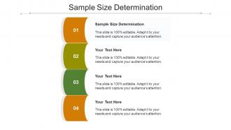 Sample size determination ppt powerpoint presentation outline format cpb