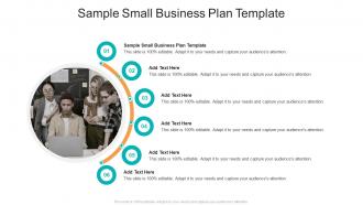 Sample Small Business Plan Template In Powerpoint And Google Slides Cpb