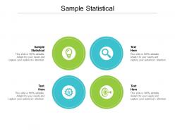 Sample statistical ppt powerpoint presentation pictures design templates cpb