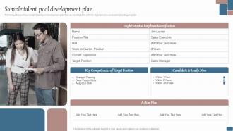 Sample Talent Pool Development Plan Effective Succession Planning Process For Talent Development