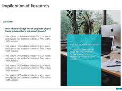 Sample Thesis Proposal Template Powerpoint Presentation Slides