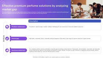 Sample Tom Ford Perfume Business Plan Effective Premium Perfume Solutions By Analyzing BP SS V