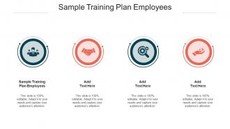 Sample Training Plan Employees In Powerpoint And Google Slides Cpb