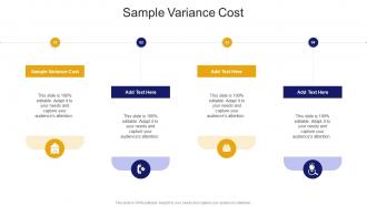 Sample Variance Cost In Powerpoint And Google Slides Cpb