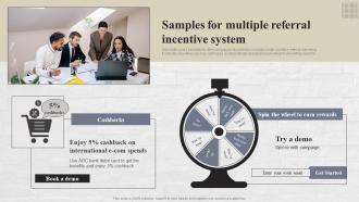 Samples For Multiple Referral Incentive Referral Marketing Strategies To Reach MKT SS V