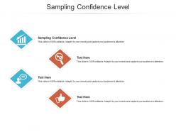 Sampling confidence level ppt powerpoint presentation visual aids portfolio cpb