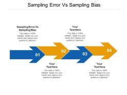 Sampling error vs sampling bias ppt powerpoint presentation outline tips cpb