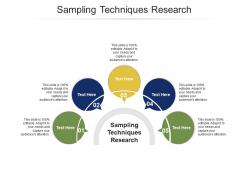 Sampling techniques research ppt powerpoint presentation layouts graphics download cpb